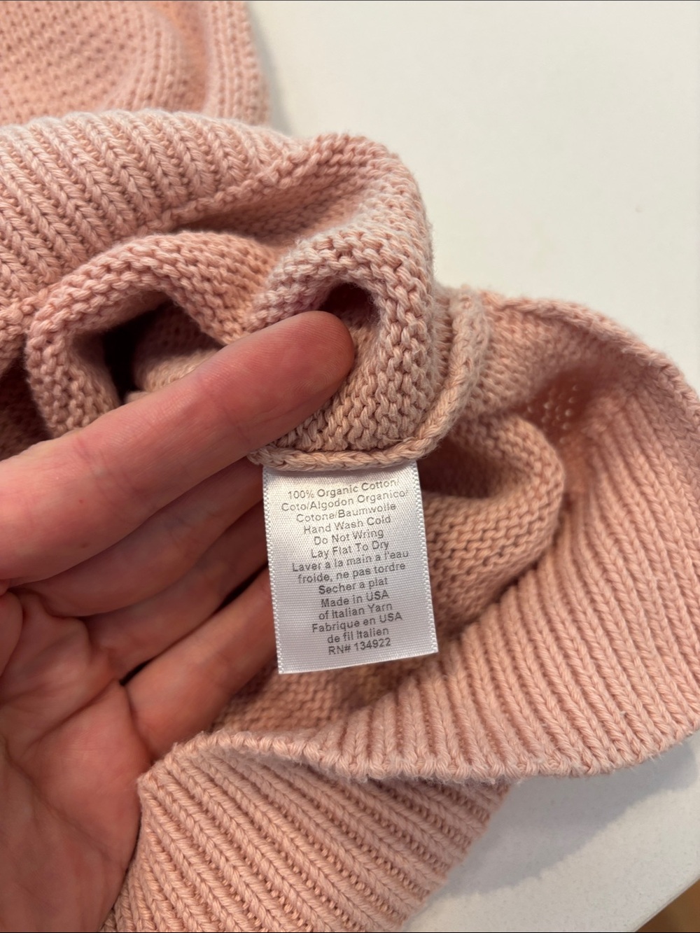 Emerson Fry Carolyn Crewneck Sweater in Muted Clay Organic - Picture 10 of 12